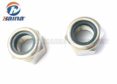 Thép không gỉ 304 316 DIN985 Passivation Hex Nylon Inset Lock Nuts