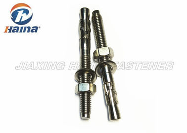 Bê tông tường kết thúc bằng thép không gỉ / thép cacbonat neo nêm