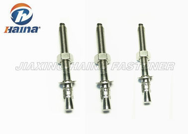 Bê tông tường kết thúc bằng thép không gỉ / thép cacbonat neo nêm