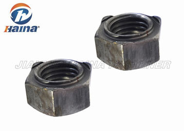 DIN929 M3-M16 Plain Finish Carbon Steel Gr4.8 Hexagon Weld Nuts
