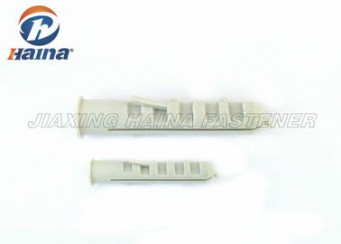 Corrosion Resistance Drywall Plastic Anchors For Concrete Internal Thread
