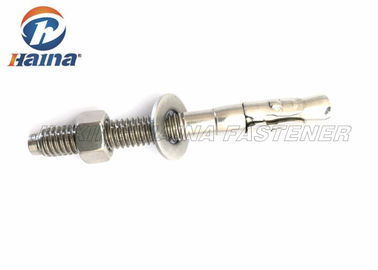 SS304 Mở rộng hoàn toàn bằng thép không gỉ 316 Bu lông neo cho bê tông