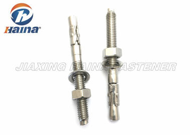 SS304 Mở rộng hoàn toàn bằng thép không gỉ 316 Bu lông neo cho bê tông