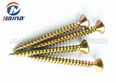 Vách thạch cao màu vàng ZInc mạ mặt bàn có đầu vít tự khai thác
