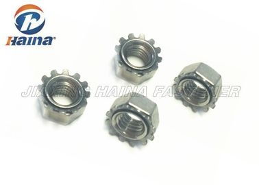 M10 Plain Finish Thép không gỉ 304 316 Khóa Kep Nut
