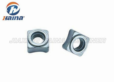 Galvanized Square Weld Nut M8 - M14 For Compressor Free Samples DIN 928