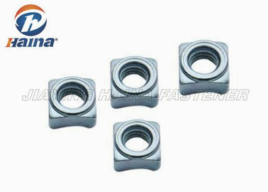 Galvanized Square Weld Nut M8 - M14 For Compressor Free Samples DIN 928