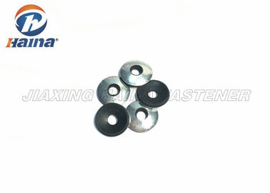 EPDM Rubber Flat Washers Galvanized Black Color Steel For Self Drilling Screw