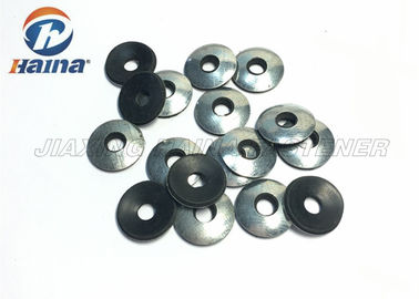 EPDM Rubber Flat Washers Galvanized Black Color Steel For Self Drilling Screw
