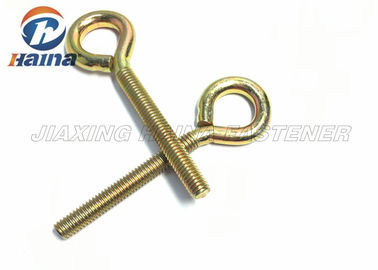 Gr 2 Gr5 Màu kẽm mạ thép carbon mắt trục vít Máy chủ đề
