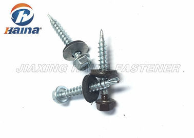 Mạ kẽm sơn màu Đầu vít tự khoan và máy giặt EPDM