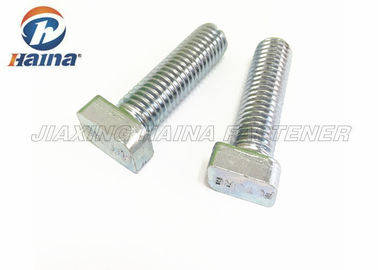 Lớp 8,8 Thép không gỉ mạ kẽm lục giác DIN 186 T Bulông với cổ vuông