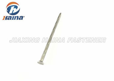 Spiral Shank Concrete Steel Nails Electric Galvanized Diamond Point 1&quot; - 5&quot; 1.6 - 5.5mm