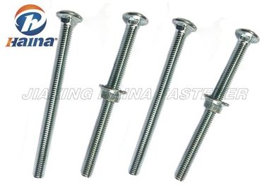 Chốt vận chuyển mạ kẽm cổ vuông dành cho gỗ có mặt bích