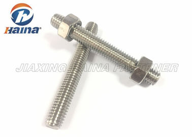 DIN976 DIN975 A2 Thép không gỉ 304 316 Tất cả bu lông và đai ốc dạng thanh ren đầy đủ