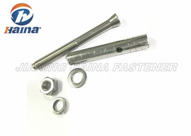 Thép không gỉ 304/316 mở rộng Anchor Bolt Set Với ​​Hex Nut