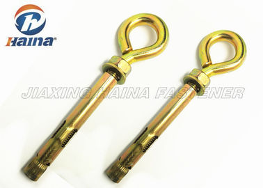 Chủ đề hệ mét Bê tông cố định bu lông mắt mạ kẽm với neo tay áo
