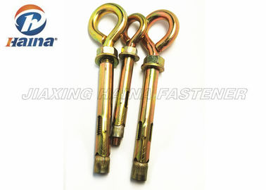 Chủ đề hệ mét Bê tông cố định bu lông mắt mạ kẽm với neo tay áo