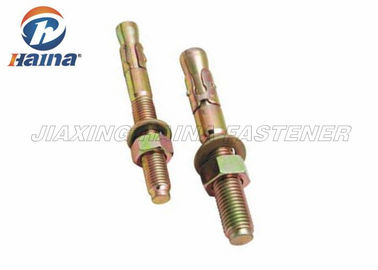 Kẽm vàng M8x25 Mạ kẽm mở rộng Mạ neo neo bằng thép