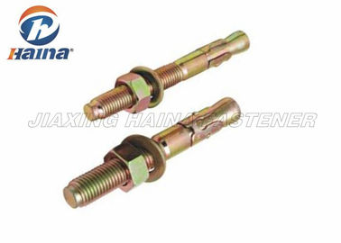 Kẽm vàng M8x25 Mạ kẽm mở rộng Mạ neo neo bằng thép