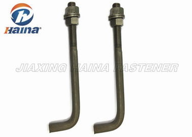 M3 - M64 Mạ kẽm nhúng nóng Lớp 8,8 L Loại J Loại Bu lông neo bê tông
