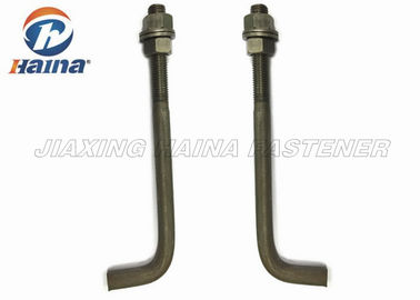 M3 - M64 Mạ kẽm nhúng nóng Lớp 8,8 L Loại J Loại Bu lông neo bê tông