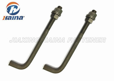 M3 - M64 Mạ kẽm nhúng nóng Lớp 8,8 L Loại J Loại Bu lông neo bê tông