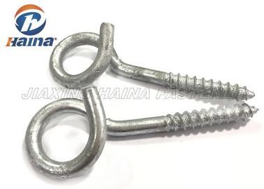 Gr 4.8 Ống nhòm mạ kẽm nhồi nóng / thước đo Bigtail Eye Bolt