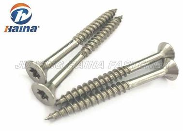 An ninh Torx Gỗ Chipboard CSK Flat Head Tự Khai thác Ốc Coarse Half Thread