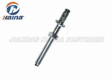 Bu lông neo mở rộng cấp 4,8 / Neo nêm mạ kẽm với đai ốc và vòng đệm