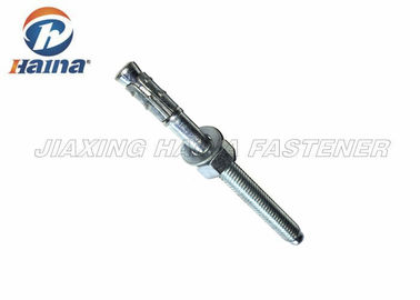 Bu lông neo mở rộng cấp 4,8 / Neo nêm mạ kẽm với đai ốc và vòng đệm