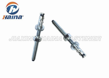 Bu lông neo mở rộng cấp 4,8 / Neo nêm mạ kẽm với đai ốc và vòng đệm