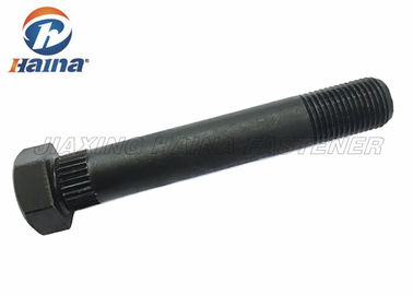 Machine Shackle high strength stainless bolts with Knurls under Hex Head
