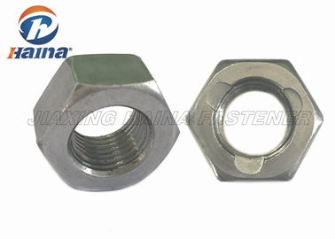 Plain Finish 9/16&quot; 3/8&quot; Hexagon Top Lock Nut ASTM Gr2 Prevailing Torque Type