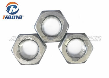 Grade 2 Plain Three point Top Hex Lock Nuts 3/8-24 9/16-18 Plain Finish
