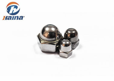 thép không gỉ Đồng bằng DIN1587 A2-70 A4-80 M4-M24 Đai ốc hình lục giác