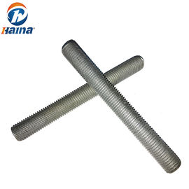 Thép cacbon mạ kẽm 4,8 5,8 DIN975 Thanh ren hoàn toàn