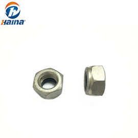 DIN 985 Thép cacbon Kẽm Hex Nylon Chèn Nuts cho đầu nối khóa