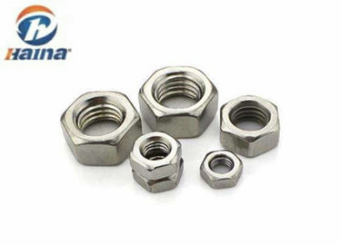 DIN934 Đầu nối Hex thép không gỉ SS304 A2-70 Mảnh thường M6 Mạch Chỉ