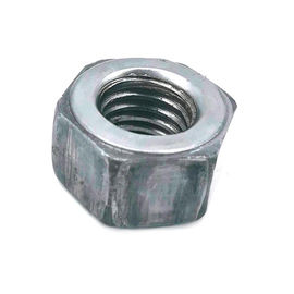 OEM SS316 Hex Nuts Head, Kẽm trắng mạ sắt Nut Nut Độ dày tùy chỉnh