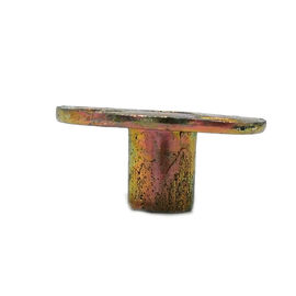 Kích thước thép carbon Mạ kẽm Cơ sở tròn T Nut Brad Lỗ Tee Nut