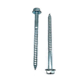 Ss304 / 316 Vít tự khai thác không gỉ Hex mặt bích mạ kẽm