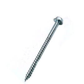 Ss304 / 316 Vít tự khai thác không gỉ Hex mặt bích mạ kẽm