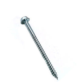 Ss304 / 316 Vít tự khai thác không gỉ Hex mặt bích mạ kẽm