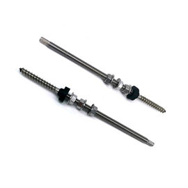 Bảng điều khiển năng lượng mặt trời trên mái bằng thép không gỉ 304 316 Chốt móc treo với đai ốc mặt bích