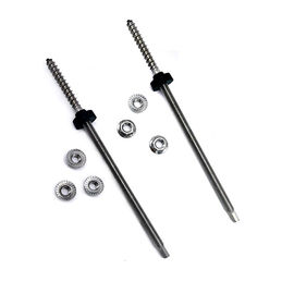 Bảng điều khiển năng lượng mặt trời trên mái bằng thép không gỉ 304 316 Chốt móc treo với đai ốc mặt bích