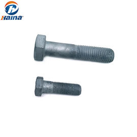 ASTM A394 / A325 Hex Ổ cắm đầu Bolt Bề mặt mạ kẽm 2 inch