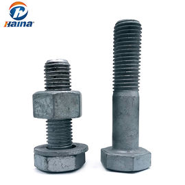 ASTM A394 / A325 Hex Ổ cắm đầu Bolt Bề mặt mạ kẽm 2 inch