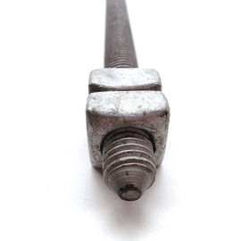 HDG thép carbon hai đầu 4,8 5,8 bu lông cho tháp và phần cứng