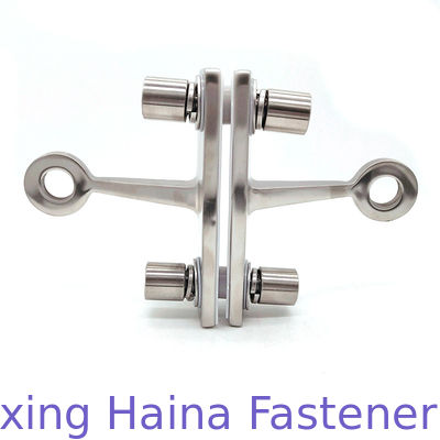 Hai cánh tay Gương kết thúc SS316 Mặt tiền bằng kính phù hợp với tường rèm